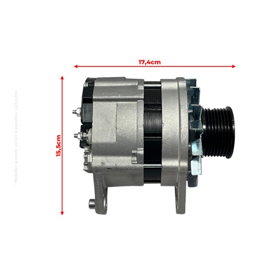 Alternador Aplicável Tratores Case New Holland - 47519003
