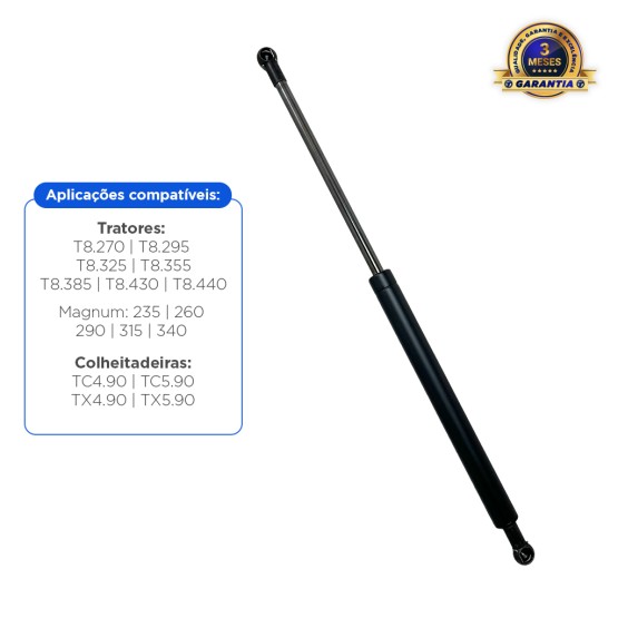 Amortecedor do Capô Aplicável Tratores New Holland - 47925810