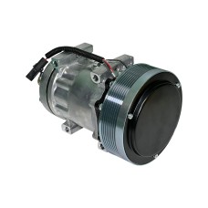 Compressor do Ar Condicionado Aplicável New Holland - 48058423