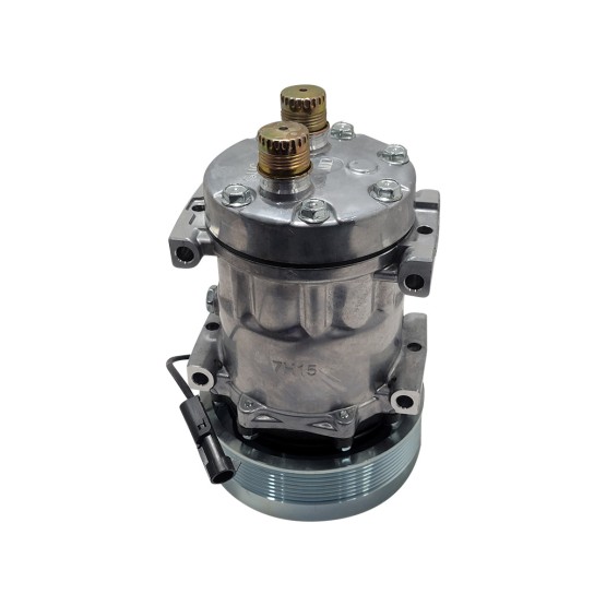 Compressor do Ar Condicionado Aplicável New Holland - 48058423
