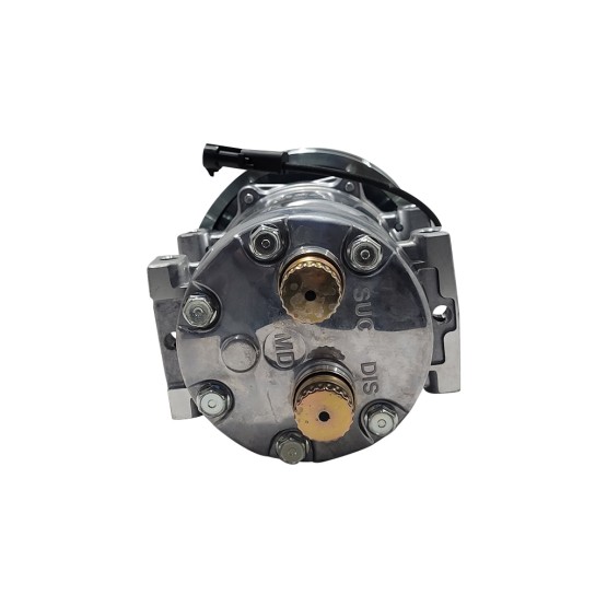 Compressor do Ar Condicionado Aplicável New Holland - 48058423