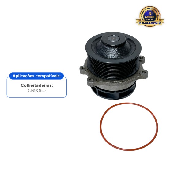 Bomba D'água Aplicável Colheitadeira New Holland Cr9060 - 5801931331