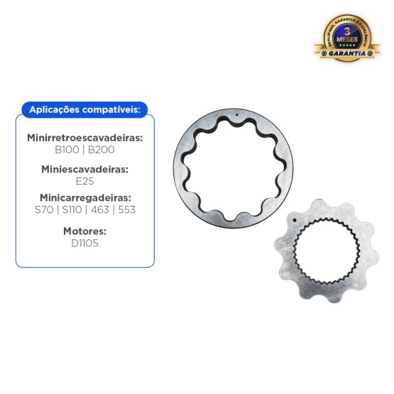 Bomba De Óleo Do Motor Kubota D1105 Aplicável Bobcat - 6657549