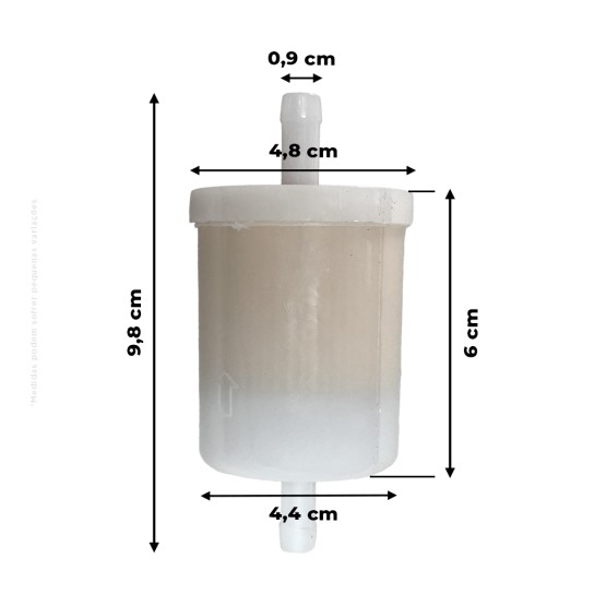 Filtro De Combustível Aplicável Máquinas Bobcat - 6683101