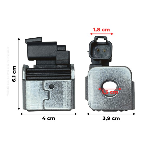 Bobina Elétrica Da Solenoide 12V Aplicável Minicarregadeiras Bobcat - 6698065