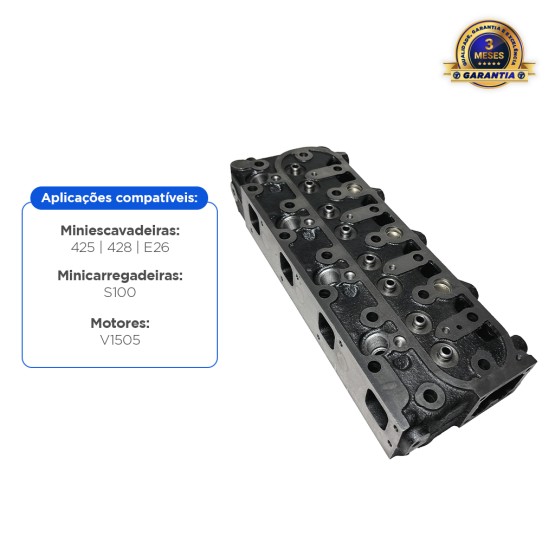 Cabeçote Do Motor Aplicável Máquinas Bobcat - 6698621