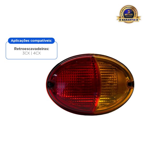 Lanterna Traseira Lado Direito Aplicável Retroescavadeira JCB - 70050136