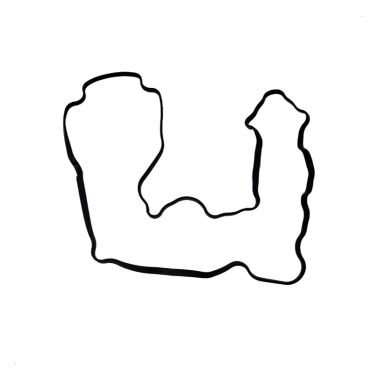 Junta da Tampa Motor Kubota Aplicável Minicarregadeira Bobcat - 7008409