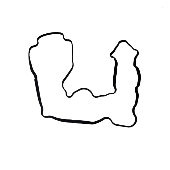 Junta da Tampa Motor Kubota Aplicável Minicarregadeira Bobcat - 7008409