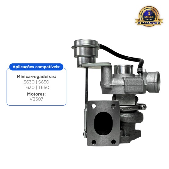 Turbina do Motor Kubota V3307T Aplicável Minicarregadeiras Bobcat - 7008469