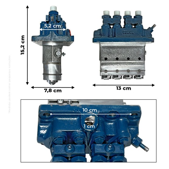 Bomba De Injeção De Combustível Do Motor Kubota V3307 Aplicável Bobcat - 7008493