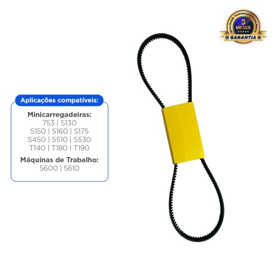 Correia Do Alternador Aplicável Bobcat - 7100104