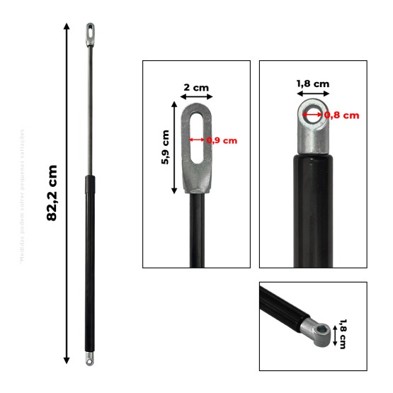 Amortecedor Aplicável Minicarregadeiras Bobcat - 7414107