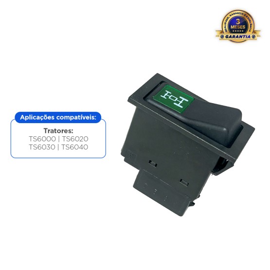 Interruptor Elétrico Aplicável Trator New Holland - 82012288