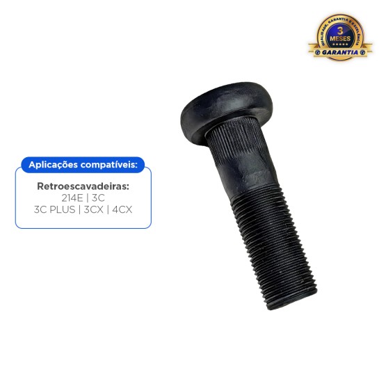 Parafuso Da Roda Traseira Aplicável Retroescavadeira JCB - 826/00923