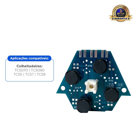 Placa Circuito Elétrico Aplicável Colheitadeiras New Holland - 84032725