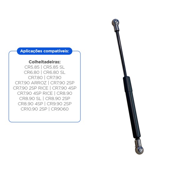 Amortecedor da Porta Cabine Aplicável New Holland - 84320293