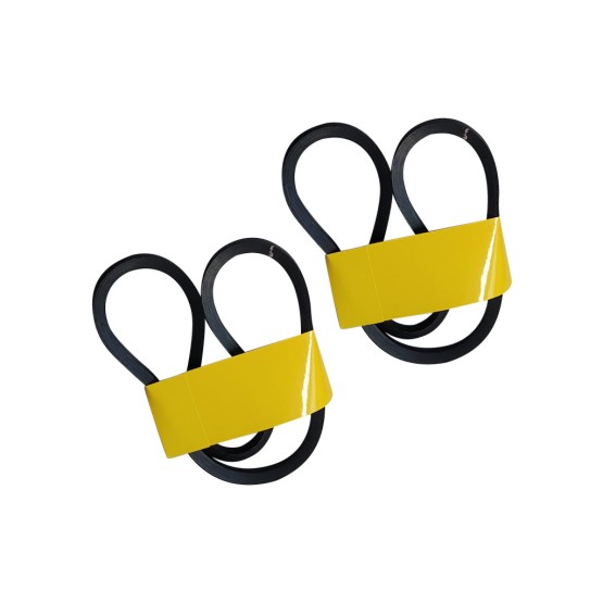 Jogo 02 Correias Aplicável Colheitadeiras New Holland -  84332132