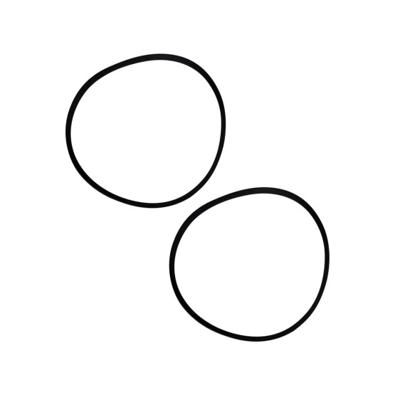 Jogo 02 Correias Aplicável Colheitadeiras New Holland -  84332132