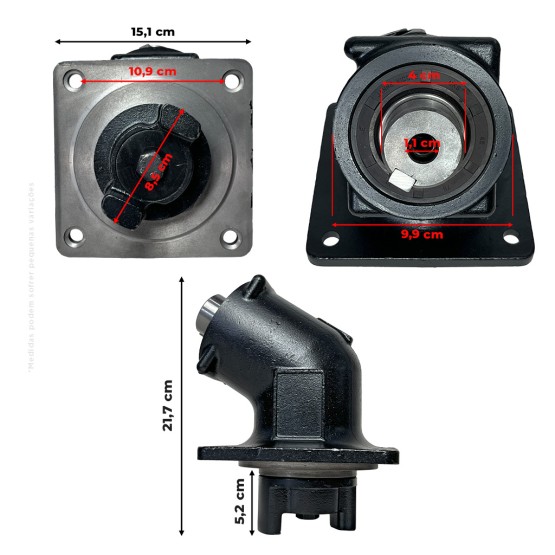 Caixa de Câmbio Aplicável Colheitadeira New Holland - 84394060