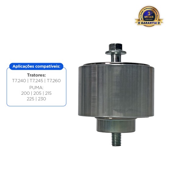 Polia De Tensão Da Correia Aplicável Trator New Holland e Case - 87300114