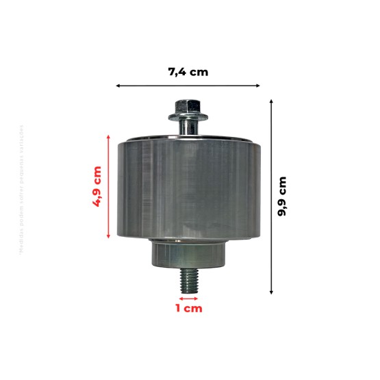 Polia De Tensão Da Correia Aplicável Trator New Holland e Case - 87300114