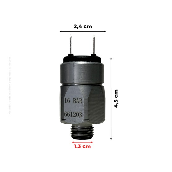 Sensor De Pressão De Óleo Aplicável Trator New Holland Case - 87395493