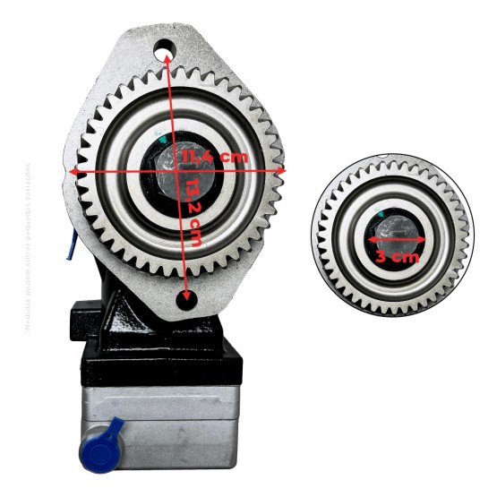 Compressor De Ar Motor Cummins Aplicável Colheitadeiras Case - 87543702 