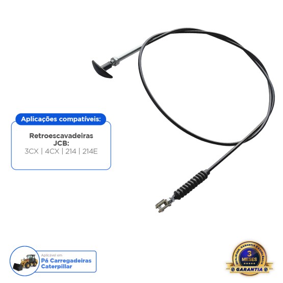 Cabo Do Puxador Do Capo Aplicável Retroescavadeira JCB - 91060199