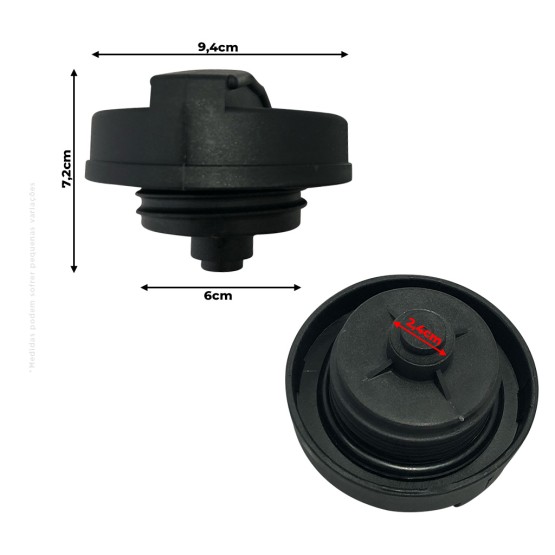 Tampa Tanque Combustível Aplicável John Deere - AL113086