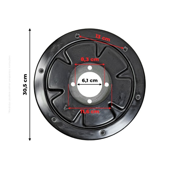 Amortecedor Torção Eixo Cardan Aplicável John Deere - AL174123