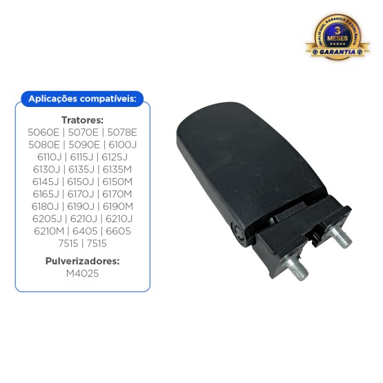 Dobradiça Superior Da Porta Esquerda Aplicável Trator John Deere - AL179829