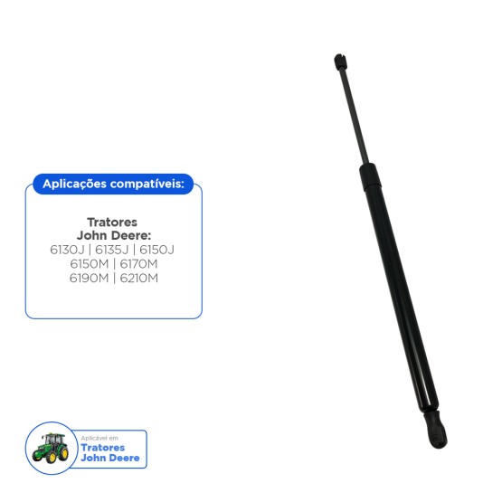 Par De Amortecedor Do Capô Aplicável Trator John Deere - AL232813