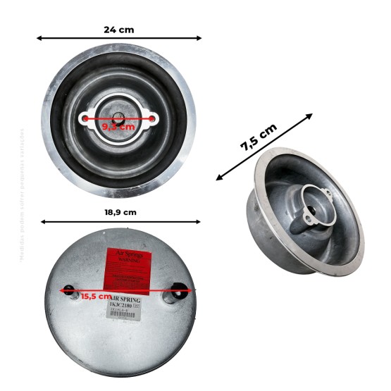 Mola Pneumática Aplicável Pulverizadores John Deere - AN302180