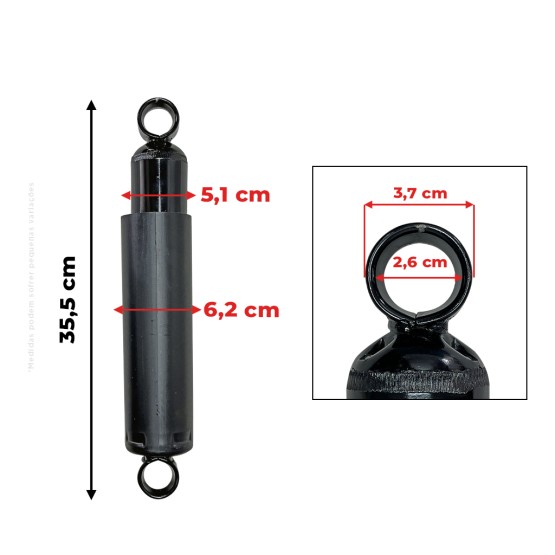 Amortecedor de Suspenção Aplicável Pulverizadores John Deere - AN302184