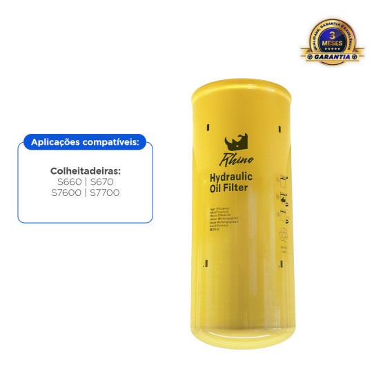 Filtro Hidráulico Aplicável Trator Case / John Deere / New Holland - AT129775