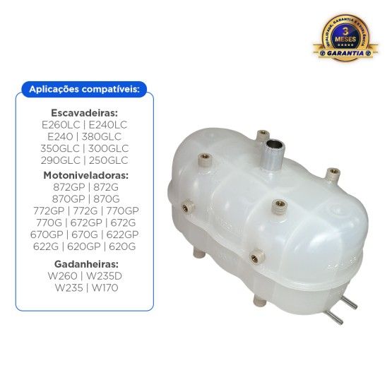 Tanque De Expansão Aplicável  Escavadeiras John Deere - AT381935