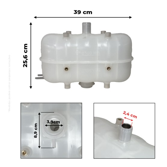 Tanque De Expansão Aplicável  Escavadeiras John Deere - AT381935