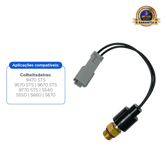 Sensor De Pressão Aplicável Colheitadeiras John Deere  - AXE16239