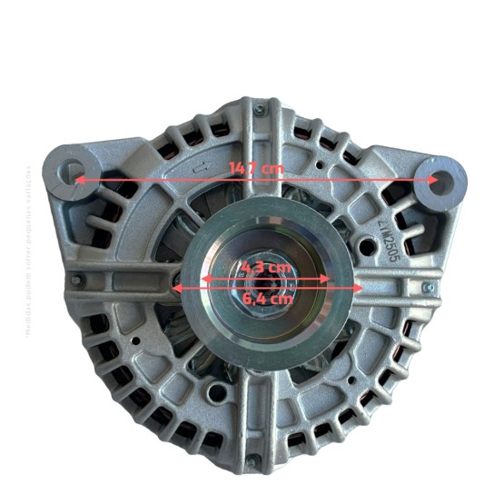 Alternador Aplicável Colheitadeiras John Deere - AXE17691