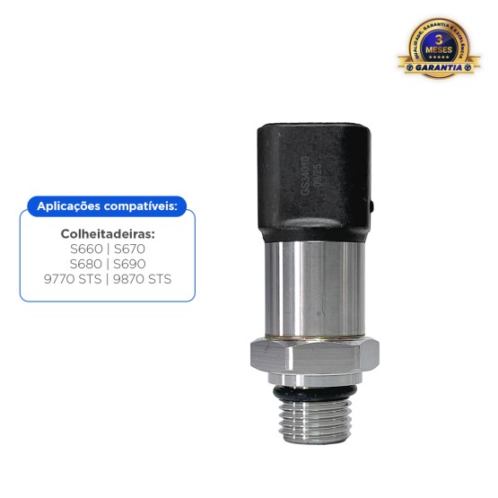 Sensor De Pressão De Controle Aplicável Colheitadeira John Deere - AXE43128 