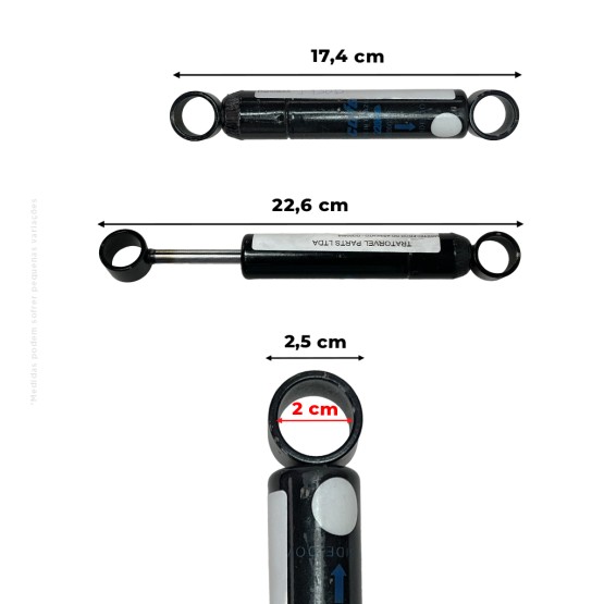 Amortecedor Pistão Banco Da Cabine Aplicável Trator John Deere - DQ50655