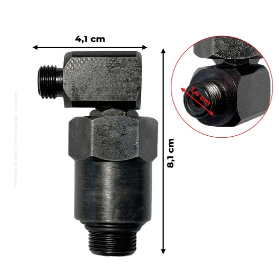 Conexão Rotativa Ângulo Aplicável John Deere - Dq61633