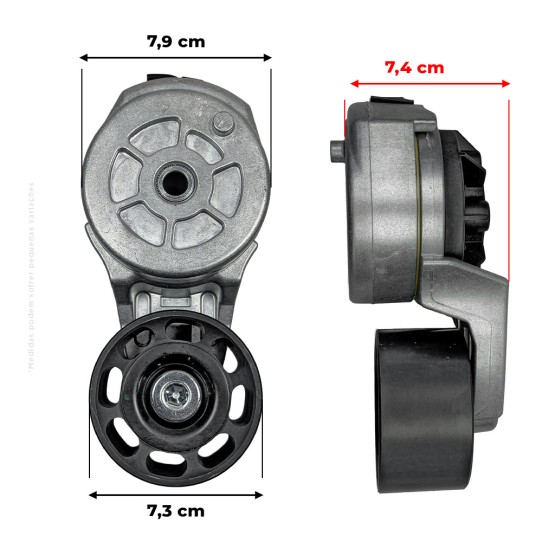 Tensor Da Correia Alternador Aplicável New Holland - J918944