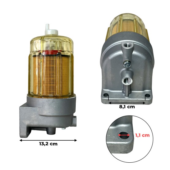 Filtro De Combustível Aplicável New Holland - Khh18000