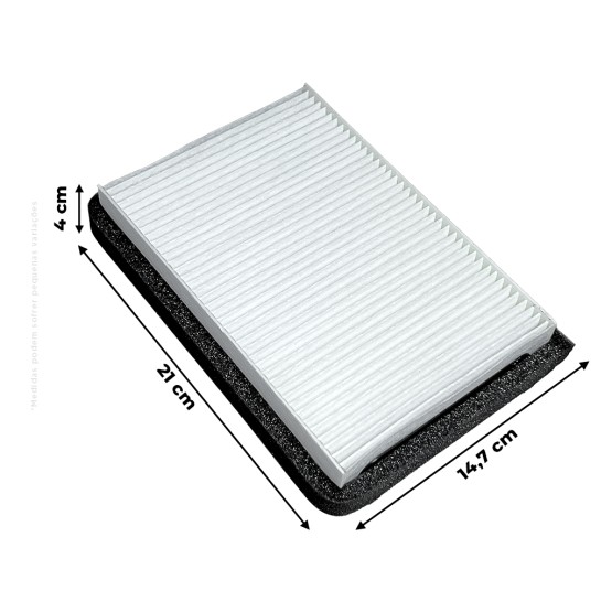 Filtro De Ar Condicionado Da Cabine Aplicável John Deere - L155288