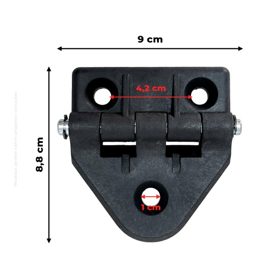 Dobradiça Da Janela Traseira Da Cabine Aplicável John Deere - NF101367