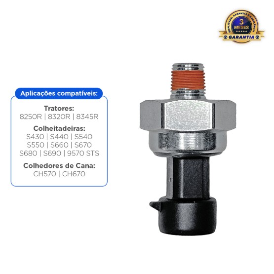 Sensor De Pressão Óleo Do Motor Aplicável John Deere - RE167207
