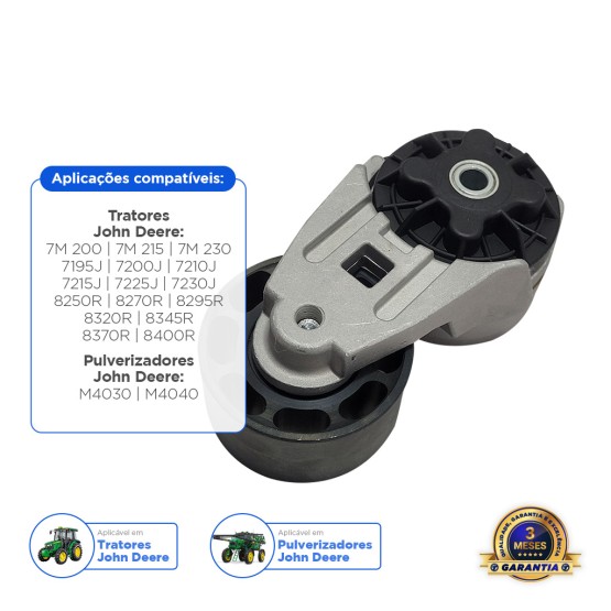 Tensor da Correia Aplicável em Trator John Deere - RE170084
