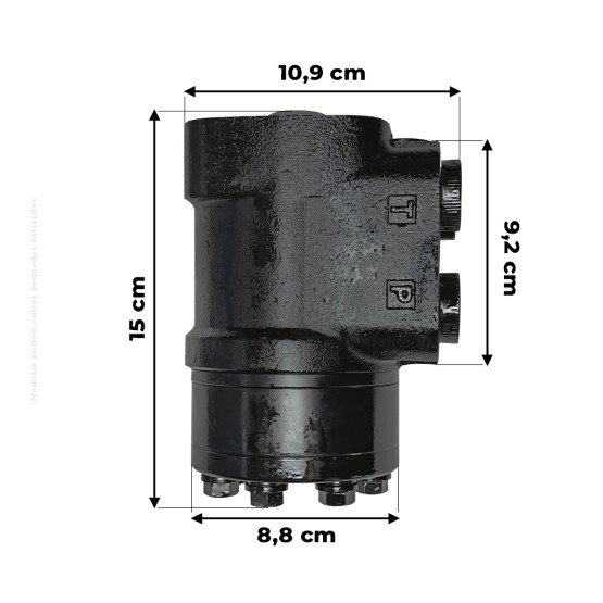 Válvula De Controle Hidrostática Aplicável Trator John Deere - RE186401